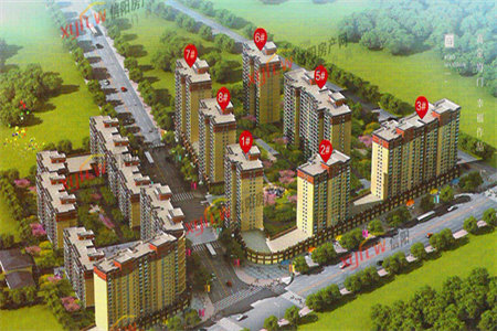 九鑫花园2室2厅1卫65万111m2出售，大两室可以改三室